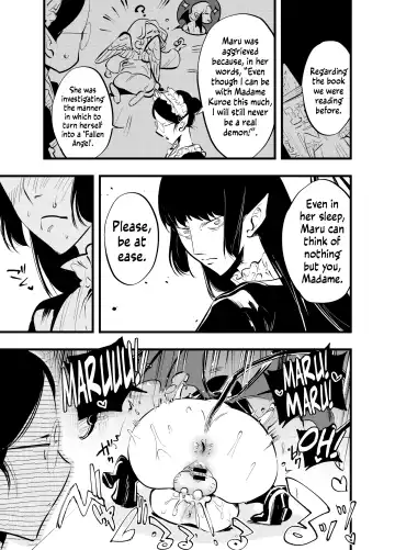 [Chimeda] Futanari Akuma to Moumoku Tenshi | Futanari Devil and the Blind Angel Fhentai - Page 22