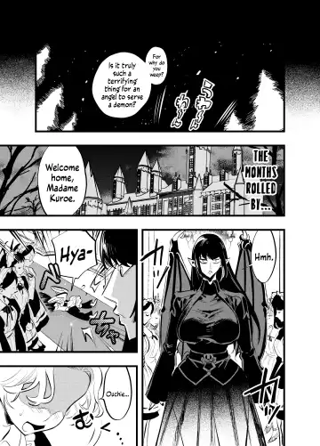 [Chimeda] Futanari Akuma to Moumoku Tenshi | Futanari Devil and the Blind Angel Fhentai - Page 4