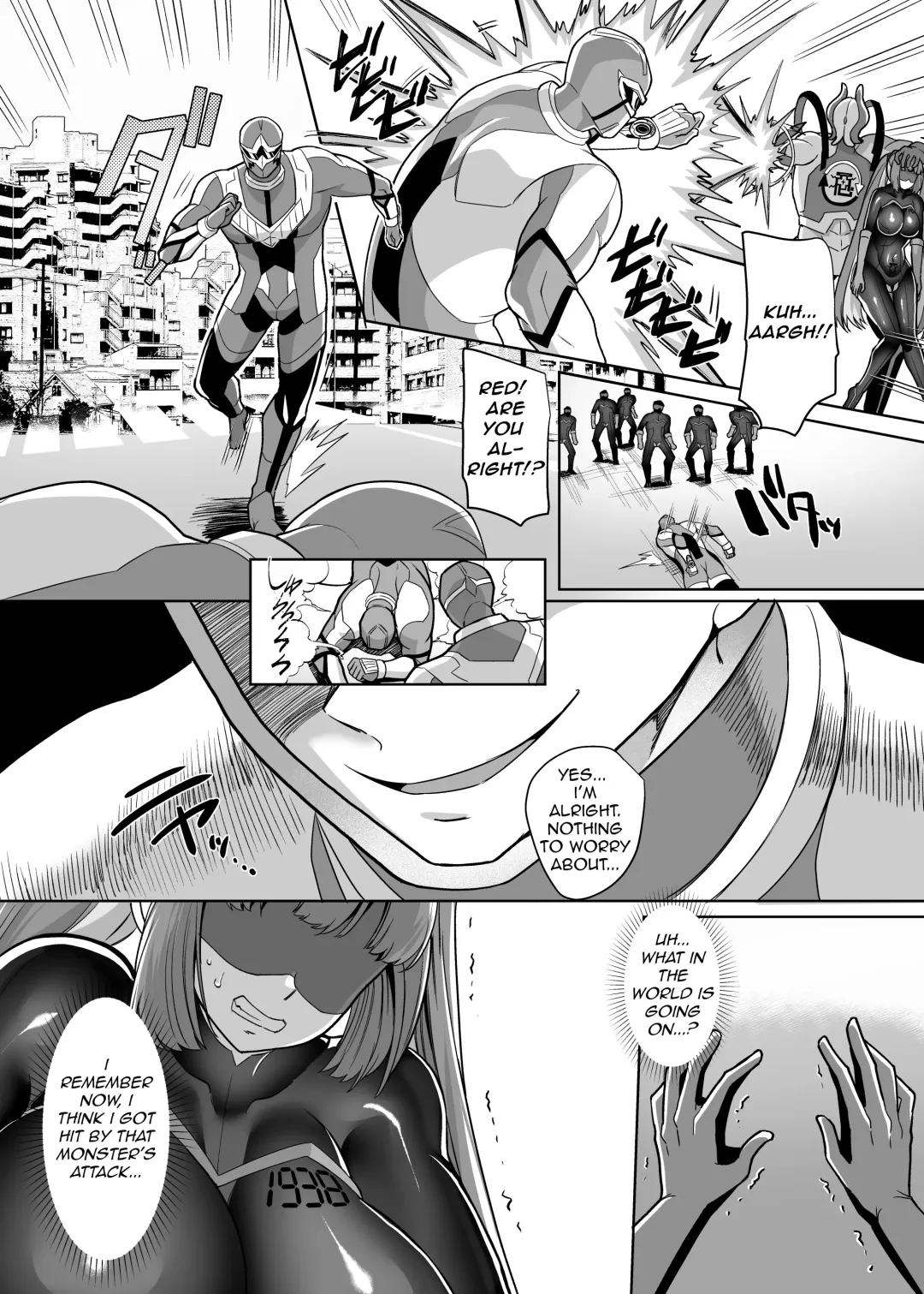 [Kouji] Hero ♂ ⇔ Hentai Zako Sentouin ♀ Fhentai - Page 3