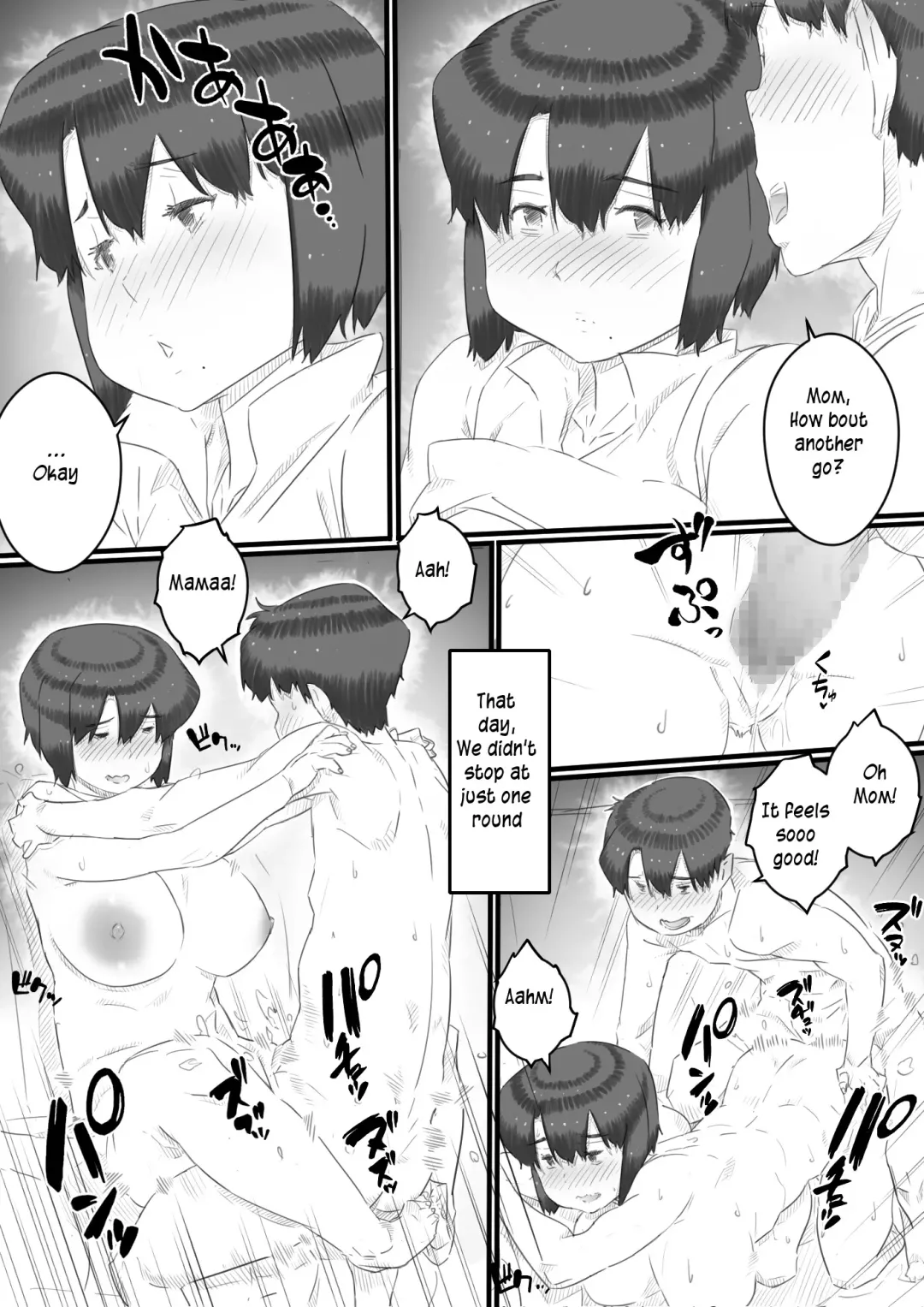 [Hirekatsu] Hitorigurashi no Musuko no Heya de | Staying over at my son's apartment Fhentai - Page 30