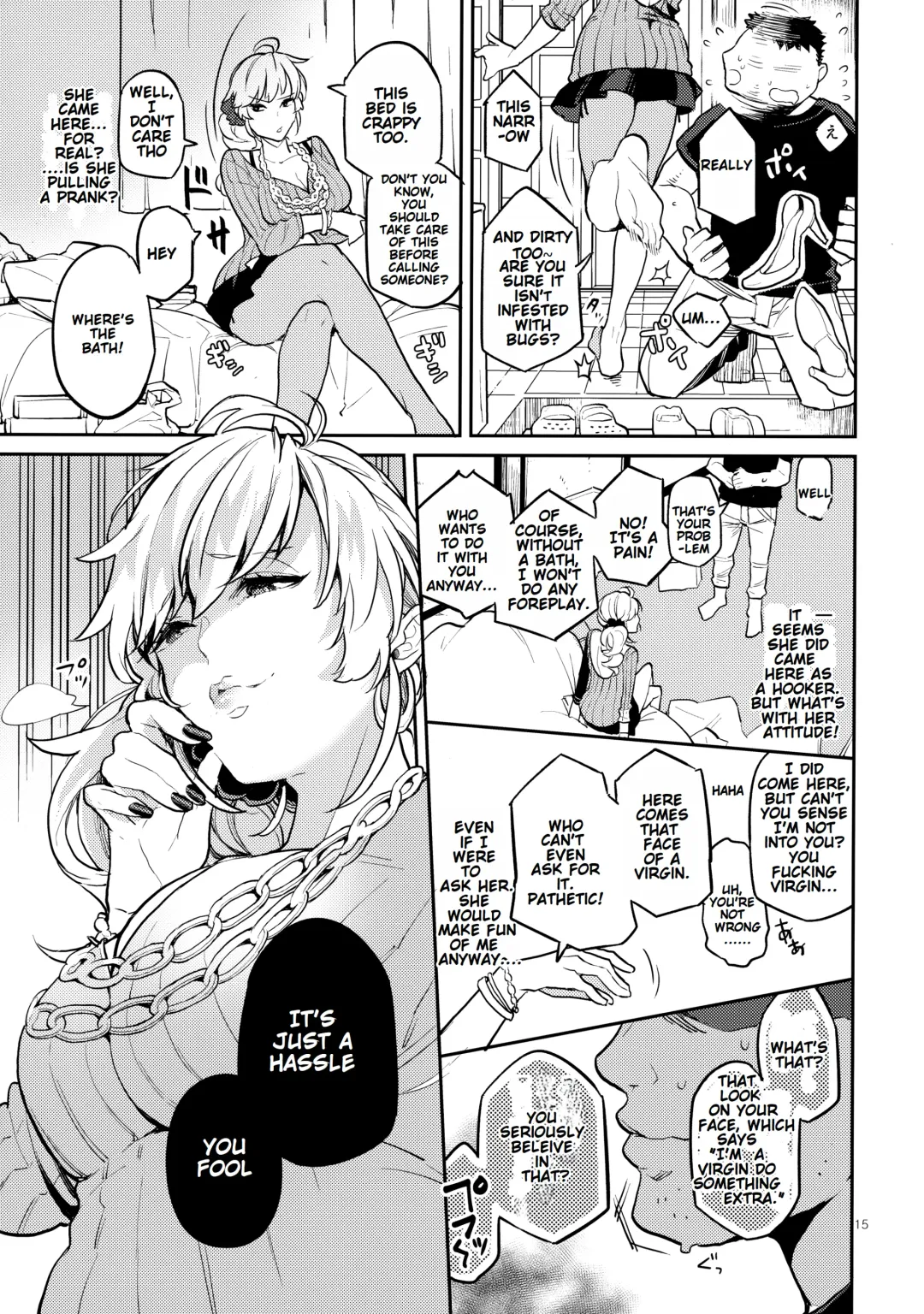 [Kagami - Rei] Doukyuusei Fuuzoku | Hooker Classmates Fhentai.net - Page 14