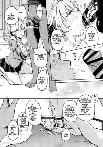 [Kagami - Rei] Doukyuusei Fuuzoku | Hooker Classmates Fhentai.net - Page 19