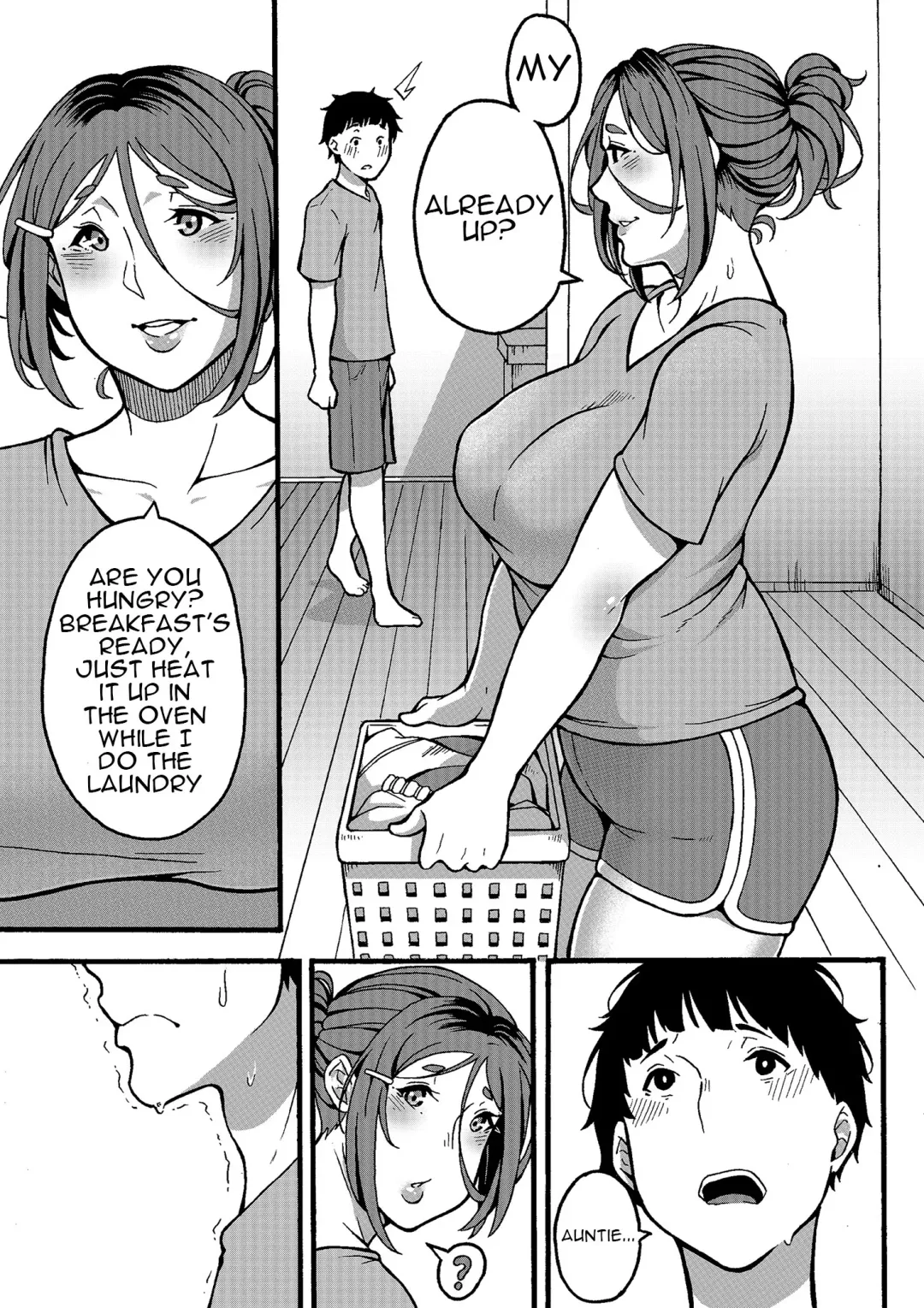 [Juuichi Gatsu] Oba-han to Ee Koto Seehen? | Wanna Do Something Nice With Your Auntie? Fhentai.net - Page 48