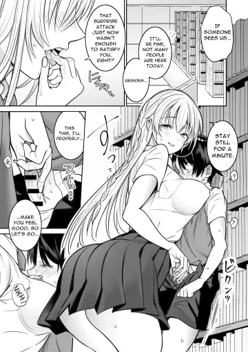[Akai Same] Toshokan de Shiriatta Onee-san ni Ecchina Koto o Sarechau Hanashi | A Story About Having Sex With a Girl I Met In The Library Fhentai - Page 6