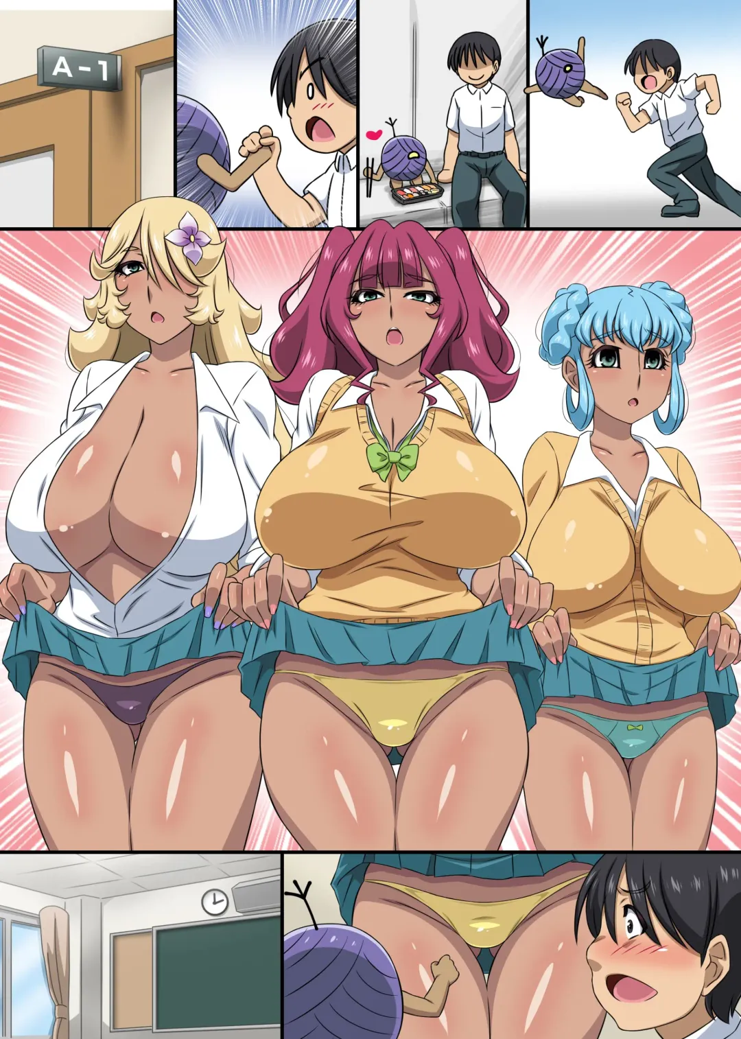 [Yukimaru.] Totsuzen, Saimin Nouryoku ga Kaika Shita node Ijimekko Yankee to Akogare no Onna Kyoushi no Bakunyuu o Fukujuu Sasechatta Hanashi Fhentai - Page 30