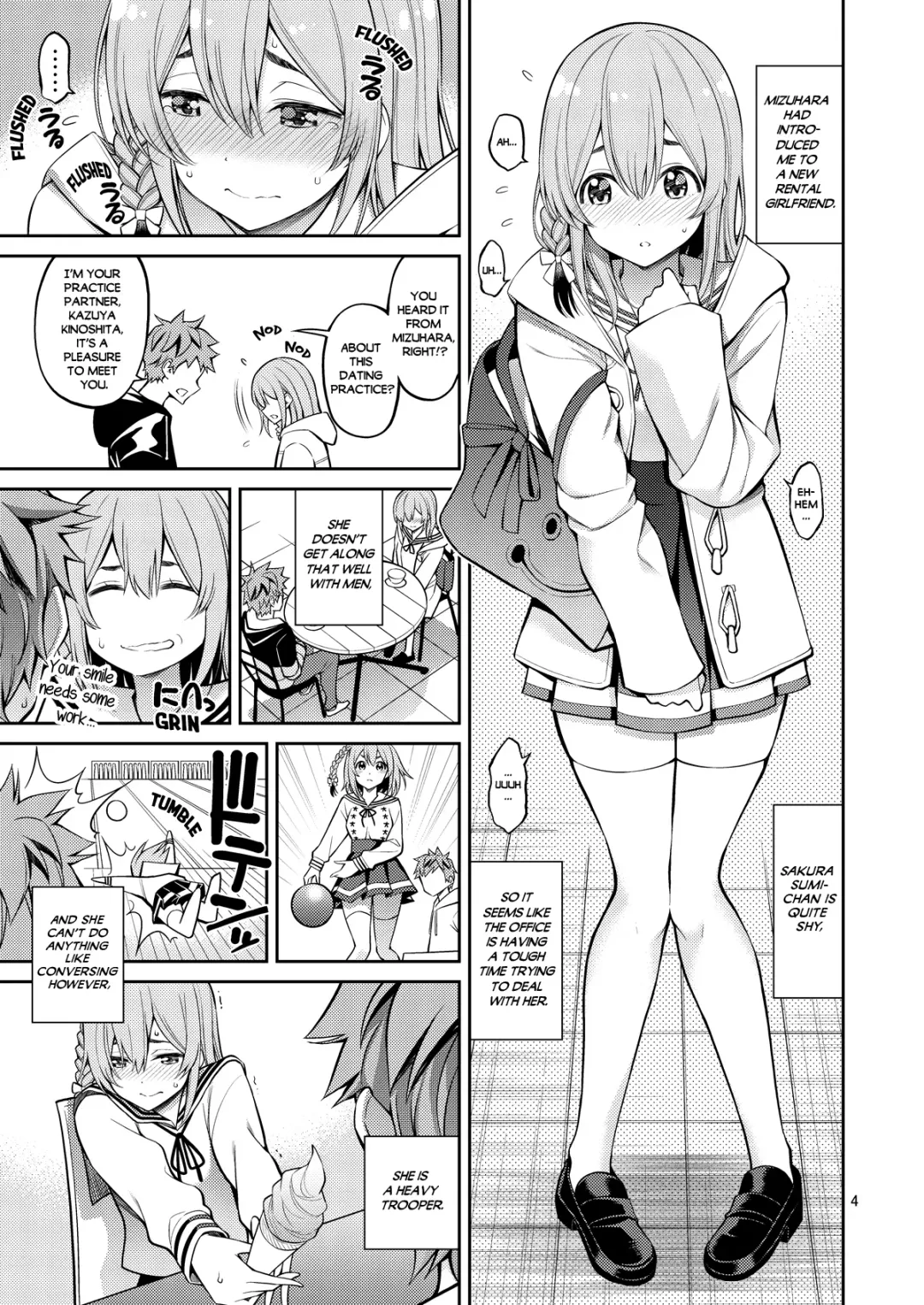 [Yahiro Pochi] Rental Kanojo Osawari Shimasu 07 Fhentai - Page 4