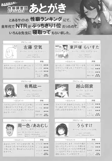 Toaru Site no Seiheki Ranking nite, Zennendai de NTR ga Bucchigiri 1-i Datta no de, Ironna Onnanoko o Netotte Moraimashita. Fhentai - Page 84