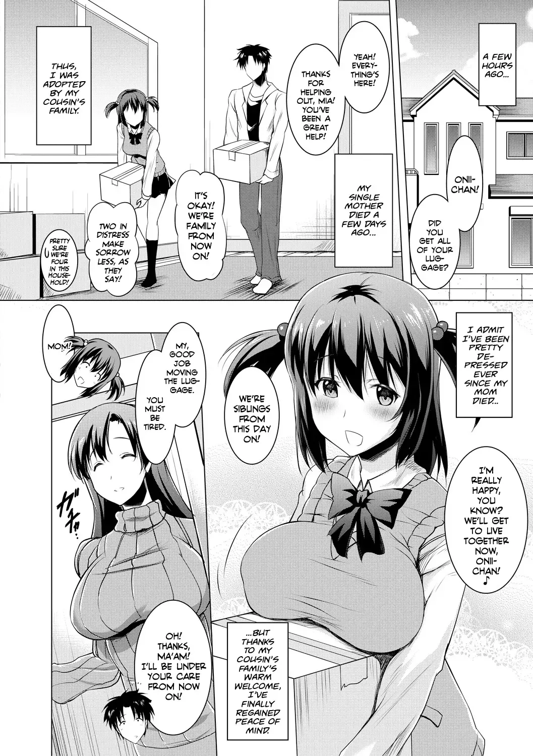 [Pony R] Kyonyuu Oyako no Shita to Shikyuu ni Renzoku Shasei Ch. 1-3 Fhentai.net - Page 4