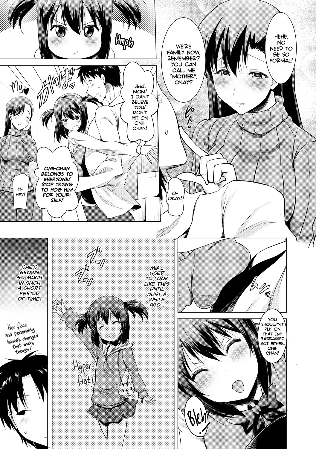 [Pony R] Kyonyuu Oyako no Shita to Shikyuu ni Renzoku Shasei Ch. 1-3 Fhentai.net - Page 5