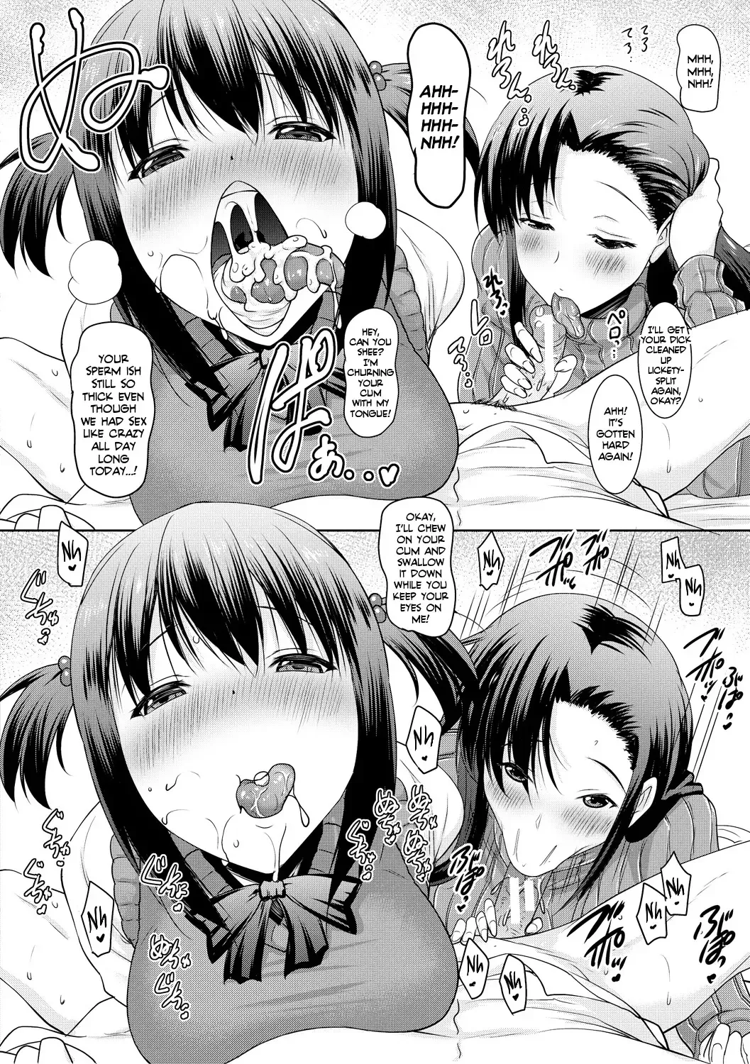 [Pony R] Kyonyuu Oyako no Shita to Shikyuu ni Renzoku Shasei Ch. 1-3 Fhentai.net - Page 54