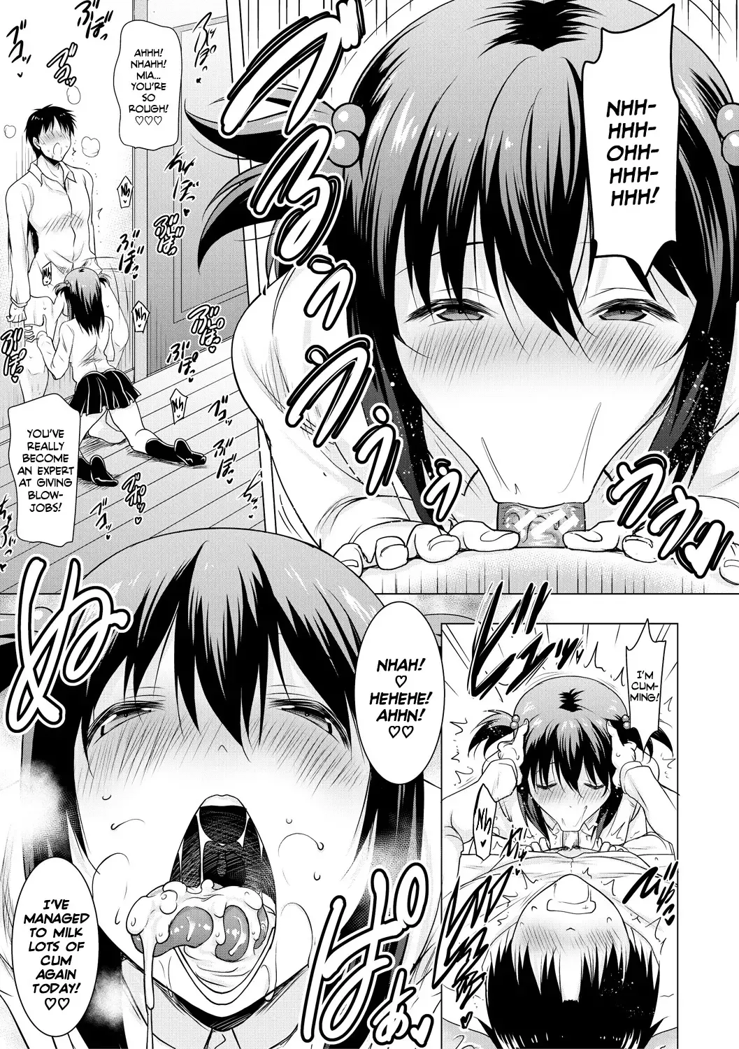 [Pony R] Kyonyuu Oyako no Shita to Shikyuu ni Renzoku Shasei Ch. 1-3 Fhentai.net - Page 87