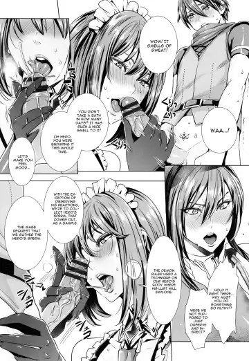 [Fei] Ippai Itte ne, Yuusha-sama - Please Cum for Me My Hero Fhentai - Page 11