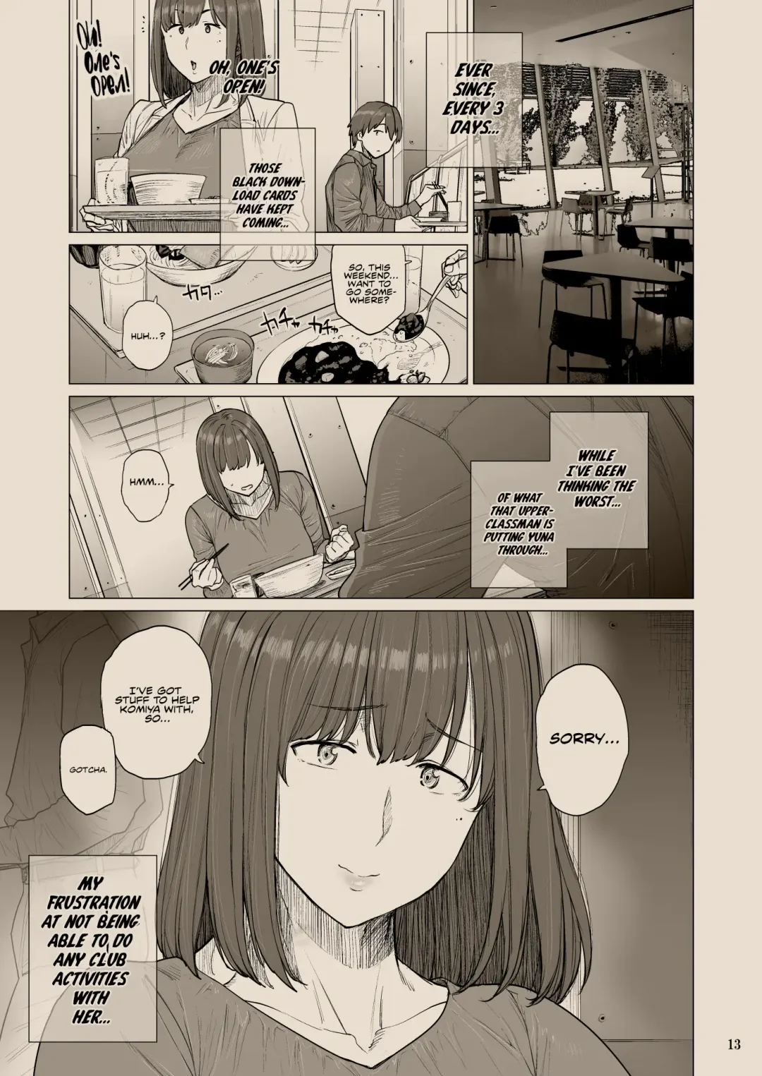 [Etuzan Jakusui - Yoshida Inuhito] B.S.S.² - My Smart, Beautiful Childhood Friend That I Loved First Became an Assistant of an Upperclassman's Club and He Did Whatever He Pleased to Her Fhentai.net - Page 12