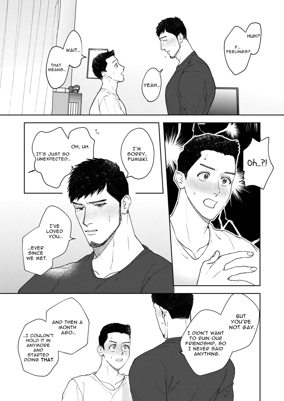 [Tara] Dekkai Shinyuu ni Kataomoi Saretemashita | My Burly Best Friend's Unrequited Love Fhentai - Page 12