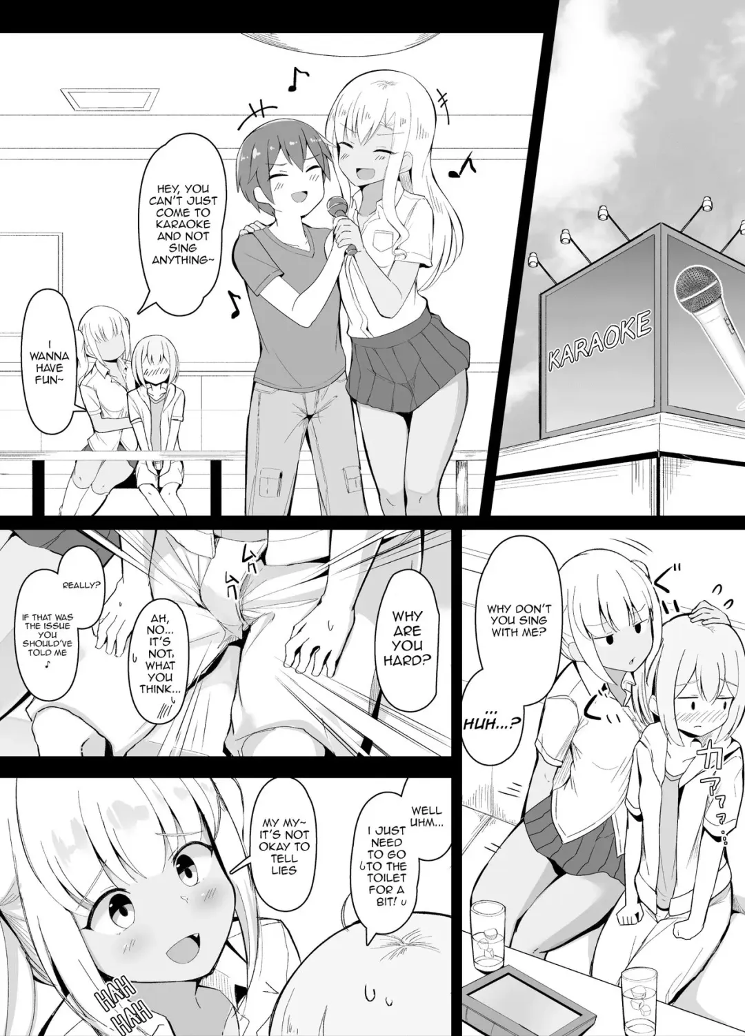 [Corundum] Toshiue no Onee-san to Karaoke Kita Toki Aruaru | That Time I Went to Karaoke With the Older Onee-san Fhentai.net - Page 1