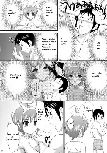 [Momoya Show-neko] Nagato Yuki wa Usagi to Kame no Yume o Miru ka? | Nagato Yuki Dreamt of "The Tortoise and The Hare"? Fhentai - Page 22