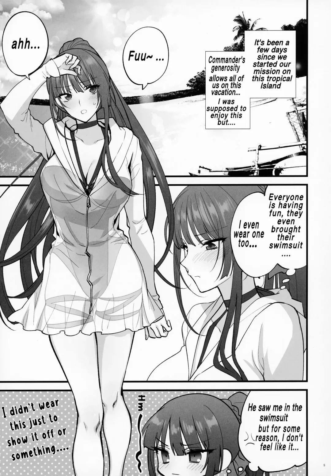 [Syoukaki] Mizugi Mise ni Kita Dakedashi!!  - I just wanted to show you my swimsuit, nothing else was intended. Fhentai - Page 4