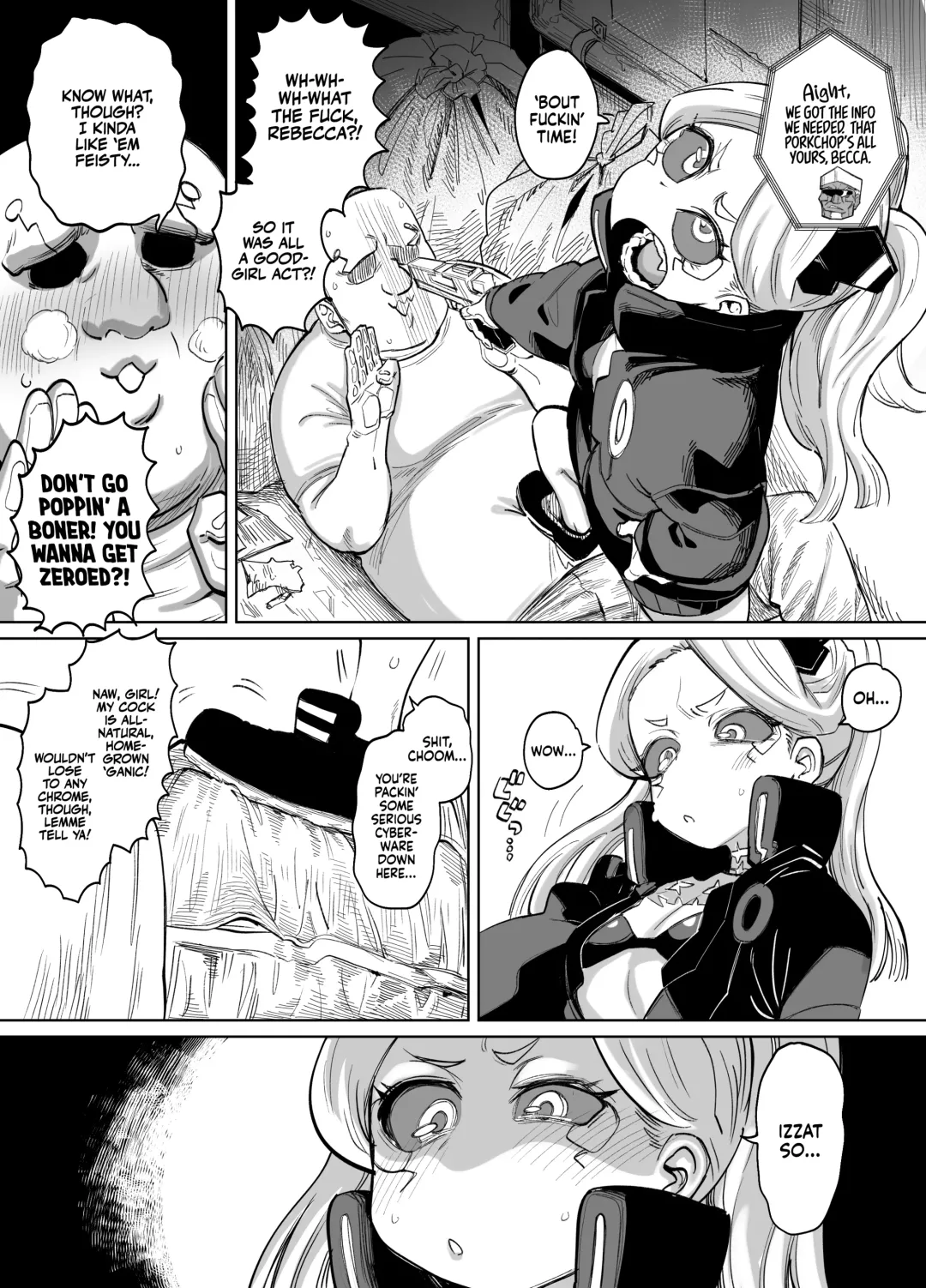 [Dekosuke 18gou] Rebecca-chan to Zukobako Manga | Gettin' Busy With Becca Fhentai.net - Page 1