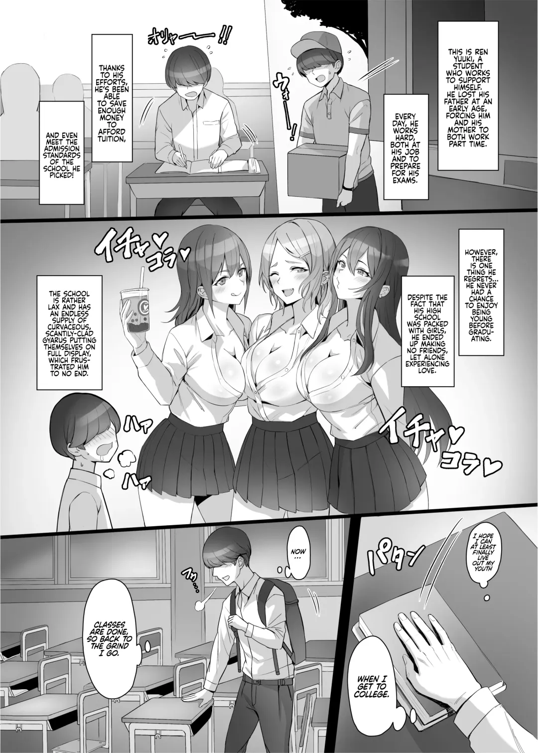 [Kuromogu] Gal o Tasuketara Isekai Tenseikyuu no ReaJuu Seikatsu ga Hajimatta!? | I Saved a Gyaru and Now I'm a Normie!? Fhentai - Page 3