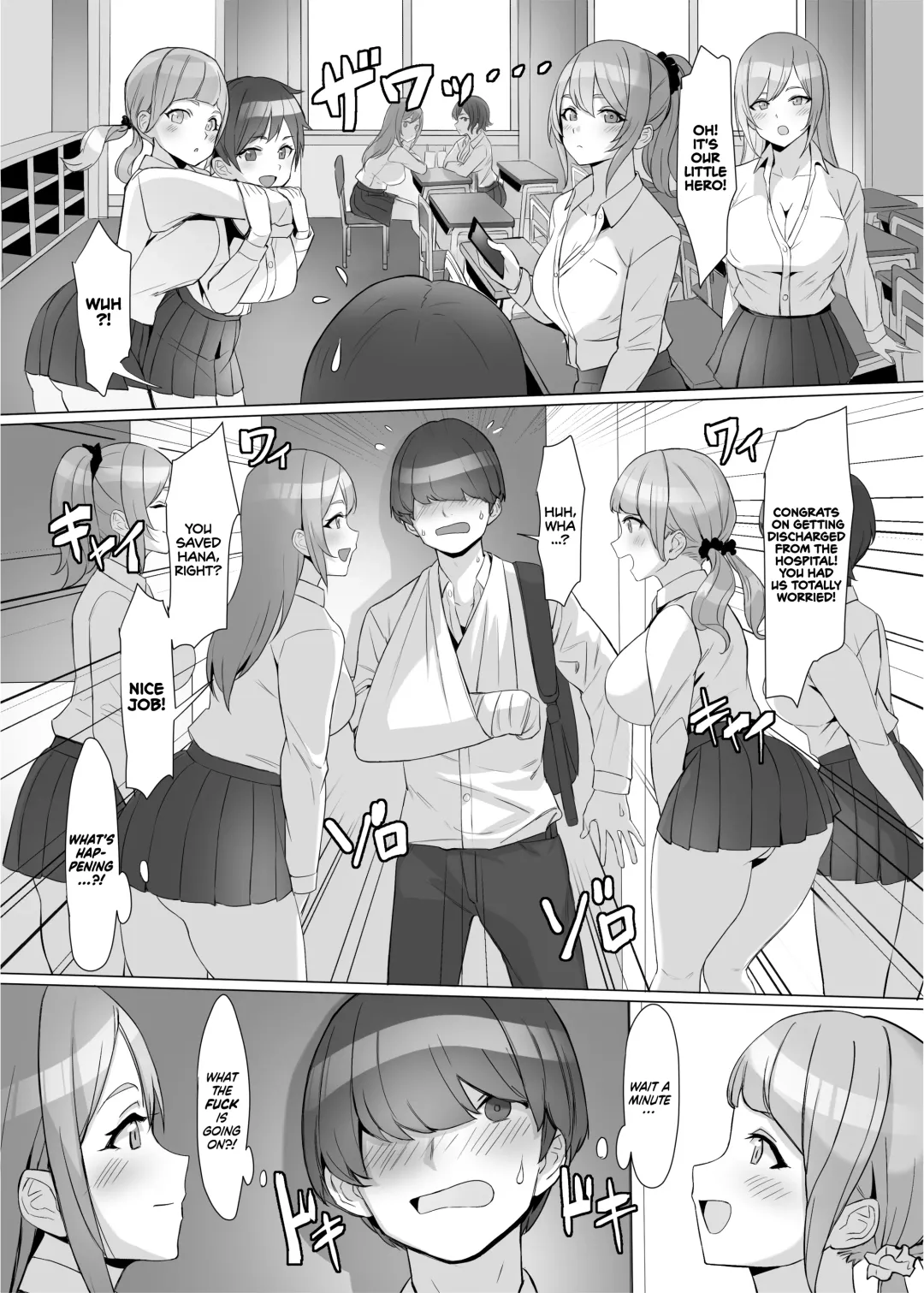 [Kuromogu] Gal o Tasuketara Isekai Tenseikyuu no ReaJuu Seikatsu ga Hajimatta!? | I Saved a Gyaru and Now I'm a Normie!? Fhentai - Page 7