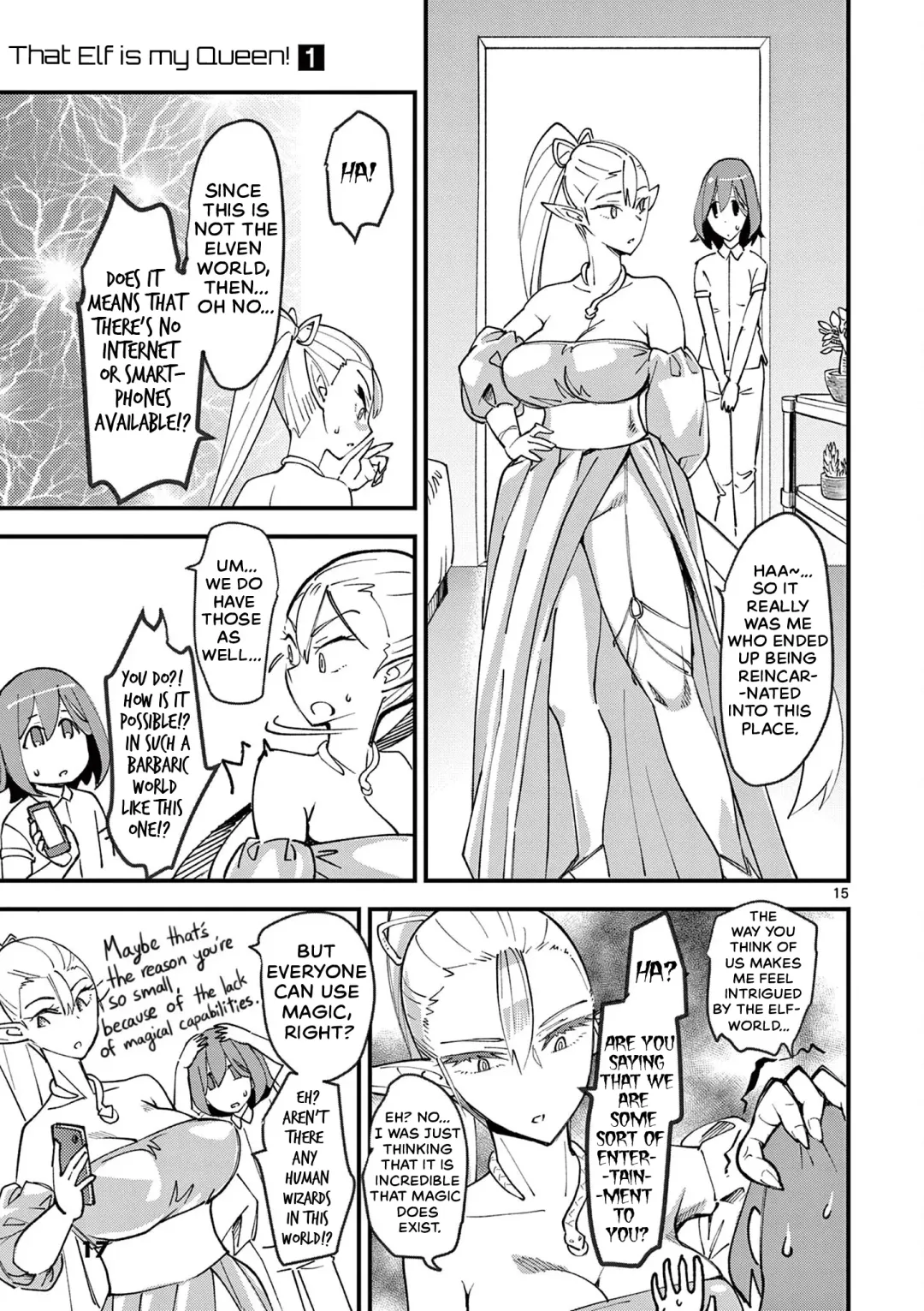 [Clover] Elf ga Joou-sama! Ch. 1 | That Elf is My Queen! Ch. 1 Vol.1 Fhentai - Page 19