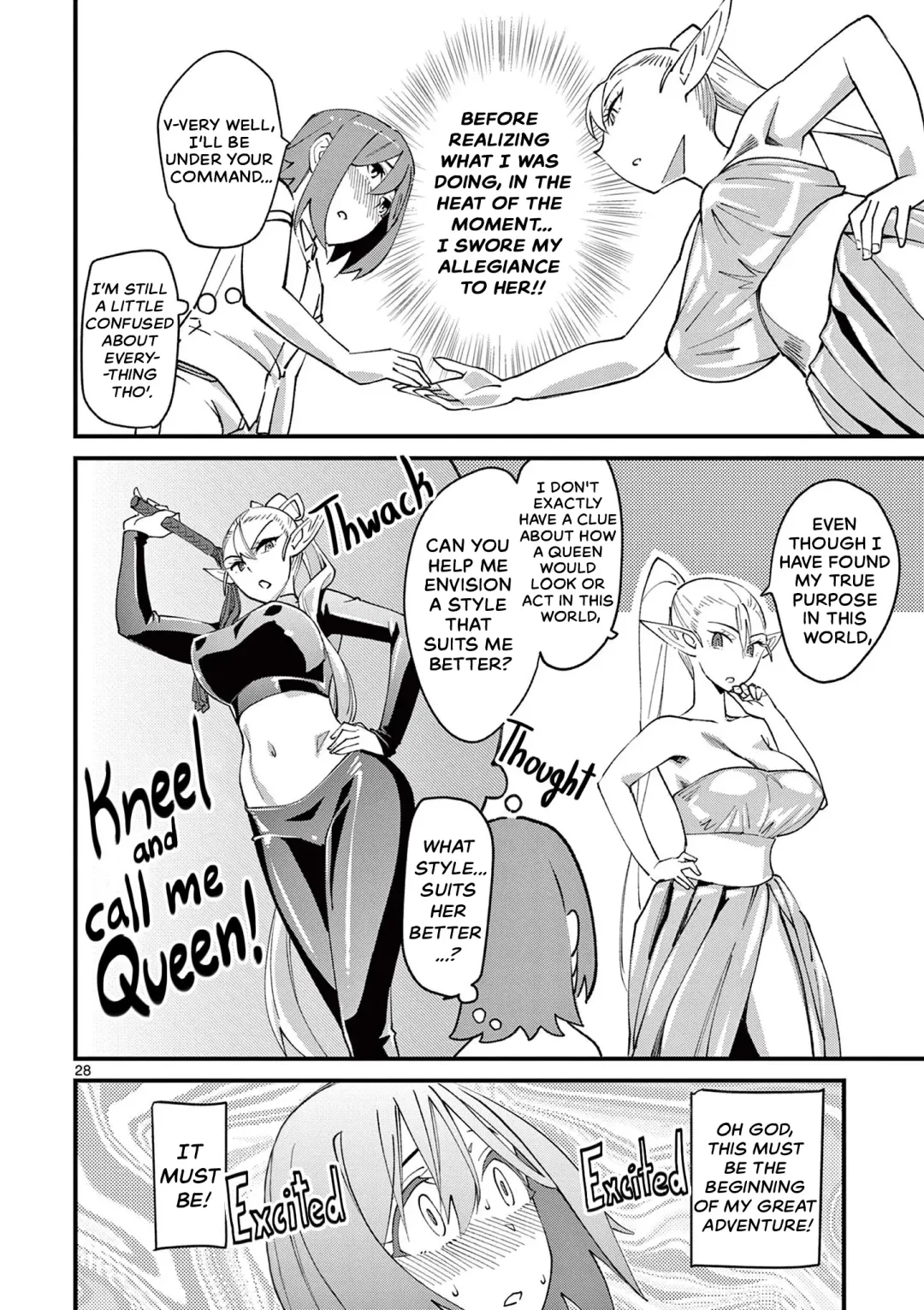 [Clover] Elf ga Joou-sama! Ch. 1 | That Elf is My Queen! Ch. 1 Vol.1 Fhentai - Page 32