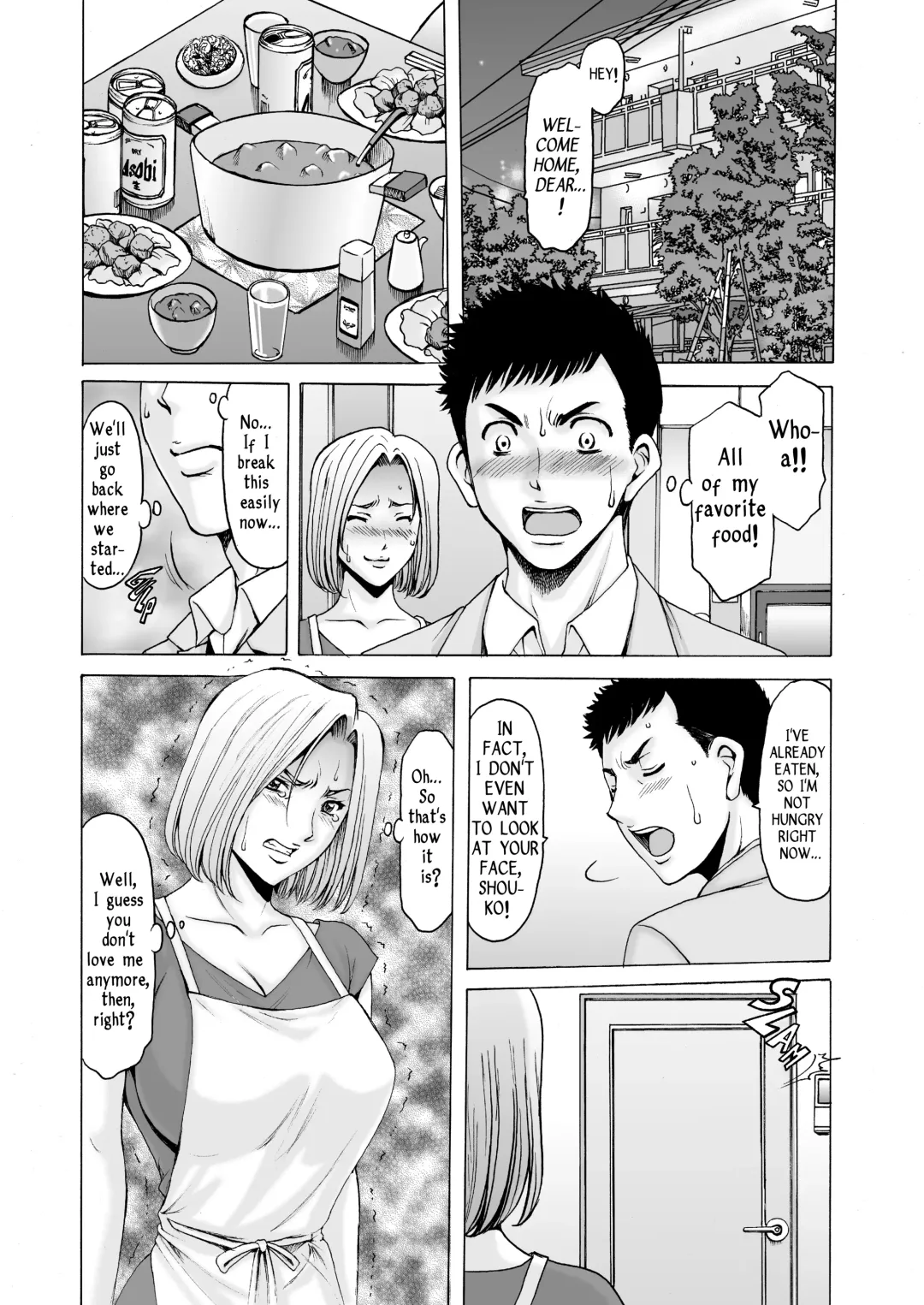 [Hoshino Ryuichi] Motoyan Zuma ga Ochiru made | Before My Reformed Delinquent Wife Falls Fhentai.net - Page 37