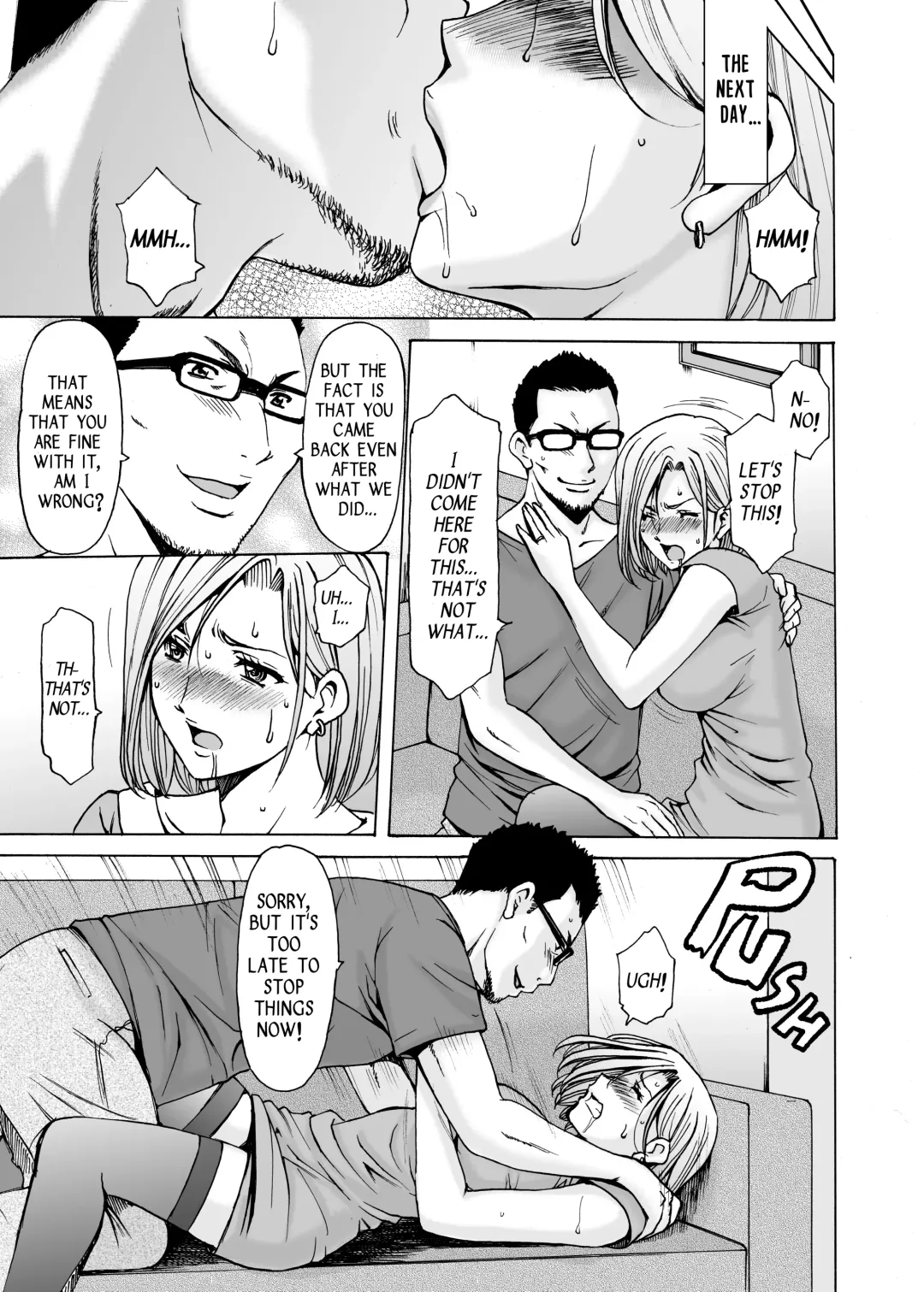 [Hoshino Ryuichi] Motoyan Zuma ga Ochiru made | Before My Reformed Delinquent Wife Falls Fhentai.net - Page 38