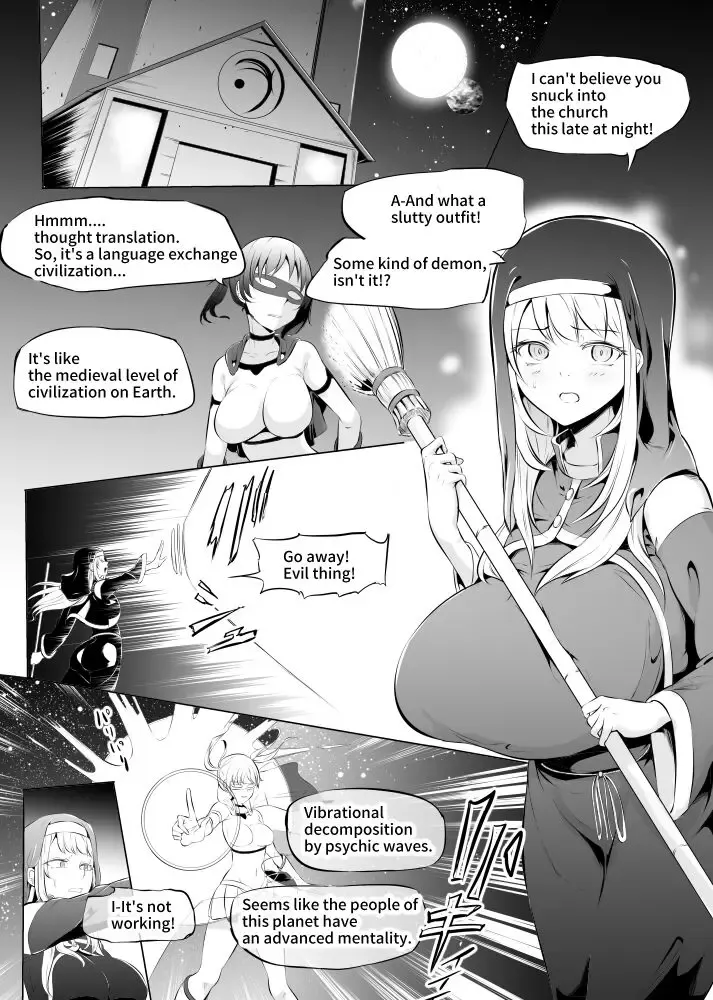 [Mokuseirokku] Tensei!? Futanari Uchuujin Fhentai.net - Page 2