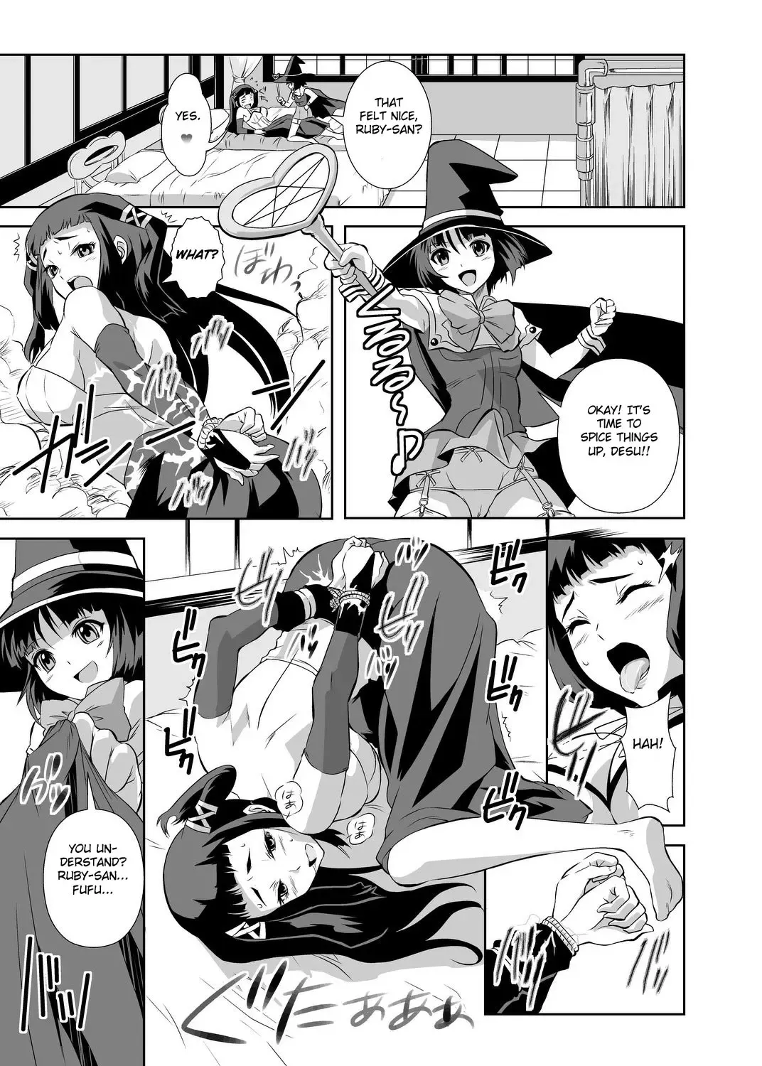 [Migiyori - Oobanburumai] Kapu Kapucchuu to Vampire Fhentai - Page 8