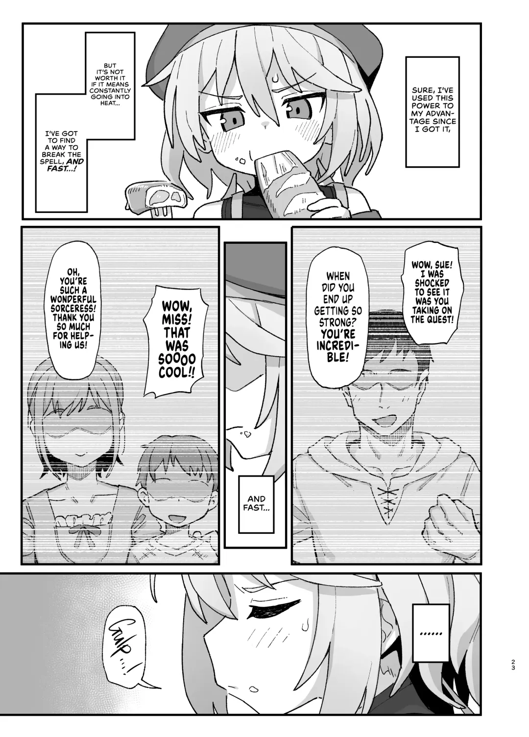 [Wagashi] Kakyuu Majutsushi, Inmon ni Somaru || A Lowly Sorceress, Afflicted By Debauched Magicks (decensored) Fhentai - Page 23