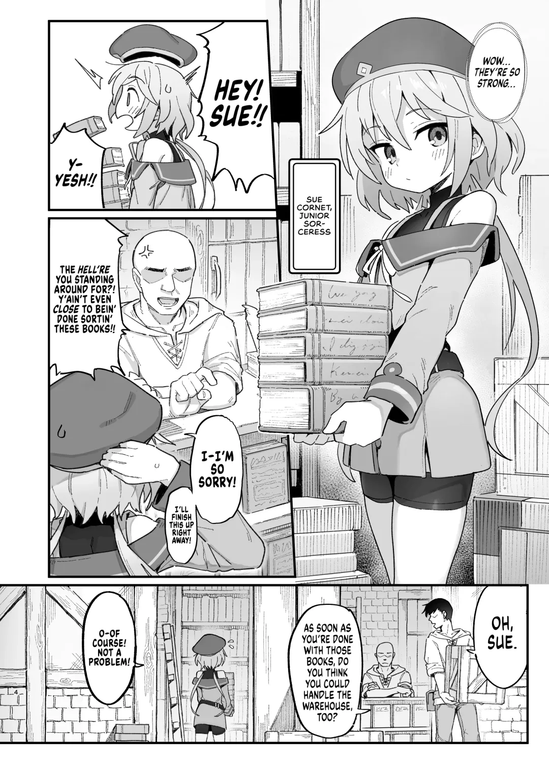 [Wagashi] Kakyuu Majutsushi, Inmon ni Somaru || A Lowly Sorceress, Afflicted By Debauched Magicks (decensored) Fhentai - Page 4