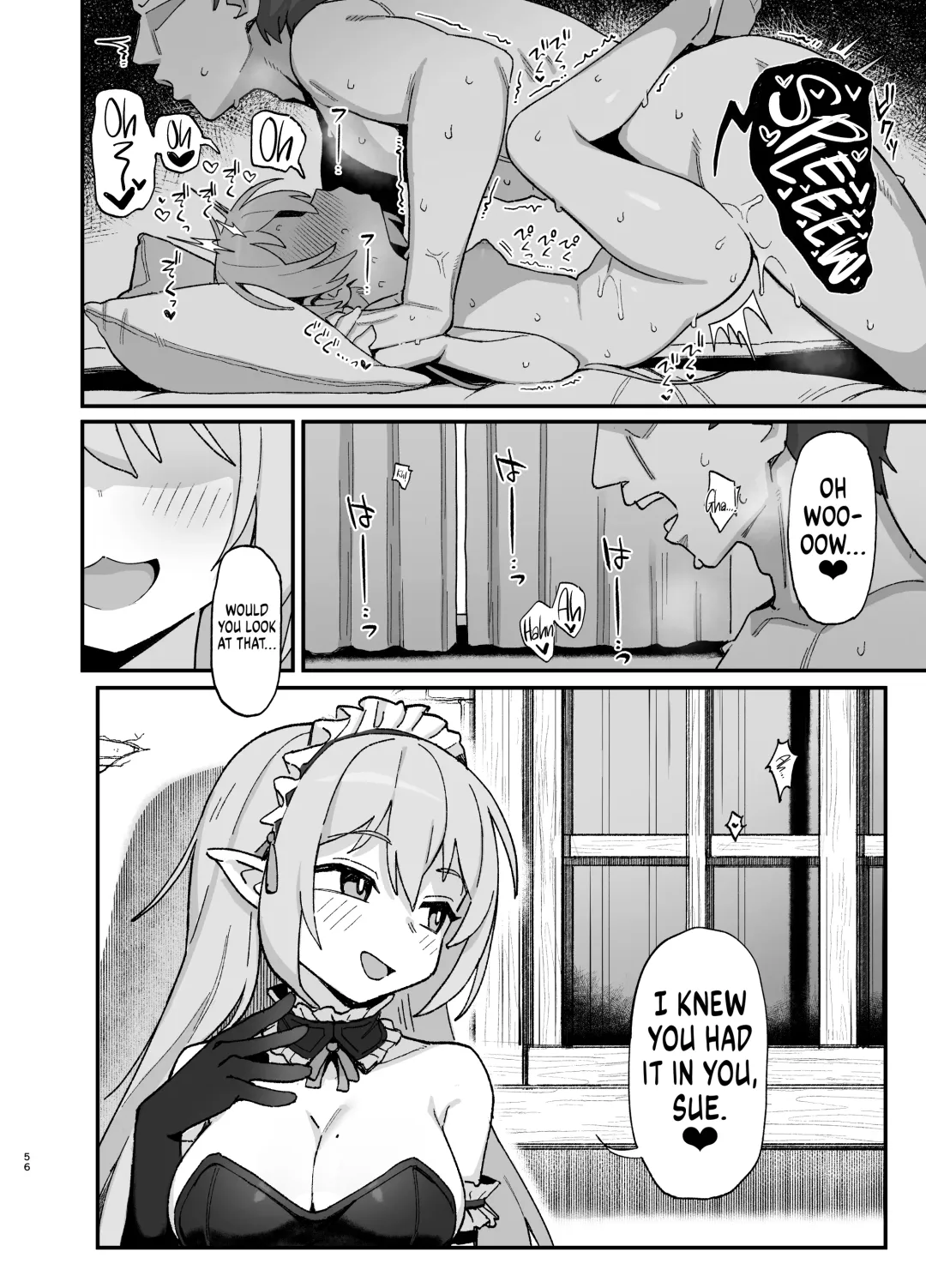 [Wagashi] Kakyuu Majutsushi, Inmon ni Somaru || A Lowly Sorceress, Afflicted By Debauched Magicks (decensored) Fhentai - Page 56