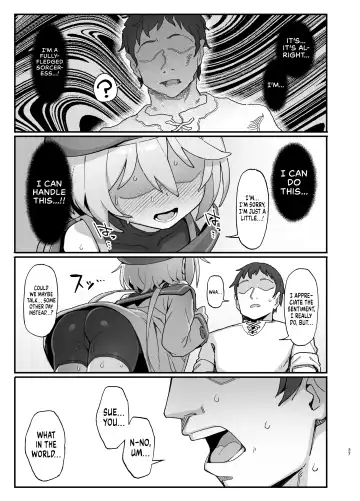 [Wagashi] Kakyuu Majutsushi, Inmon ni Somaru || A Lowly Sorceress, Afflicted By Debauched Magicks (decensored) Fhentai - Page 37