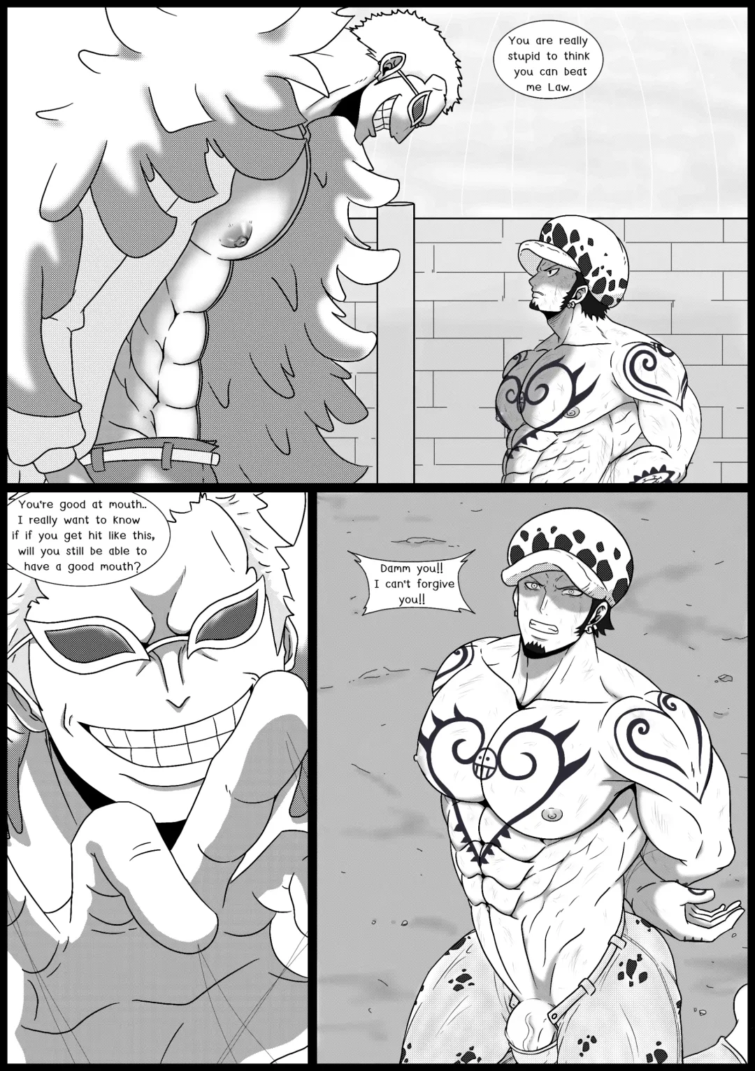 [White Moss] Law×Doflamingo Fhentai - Page 1