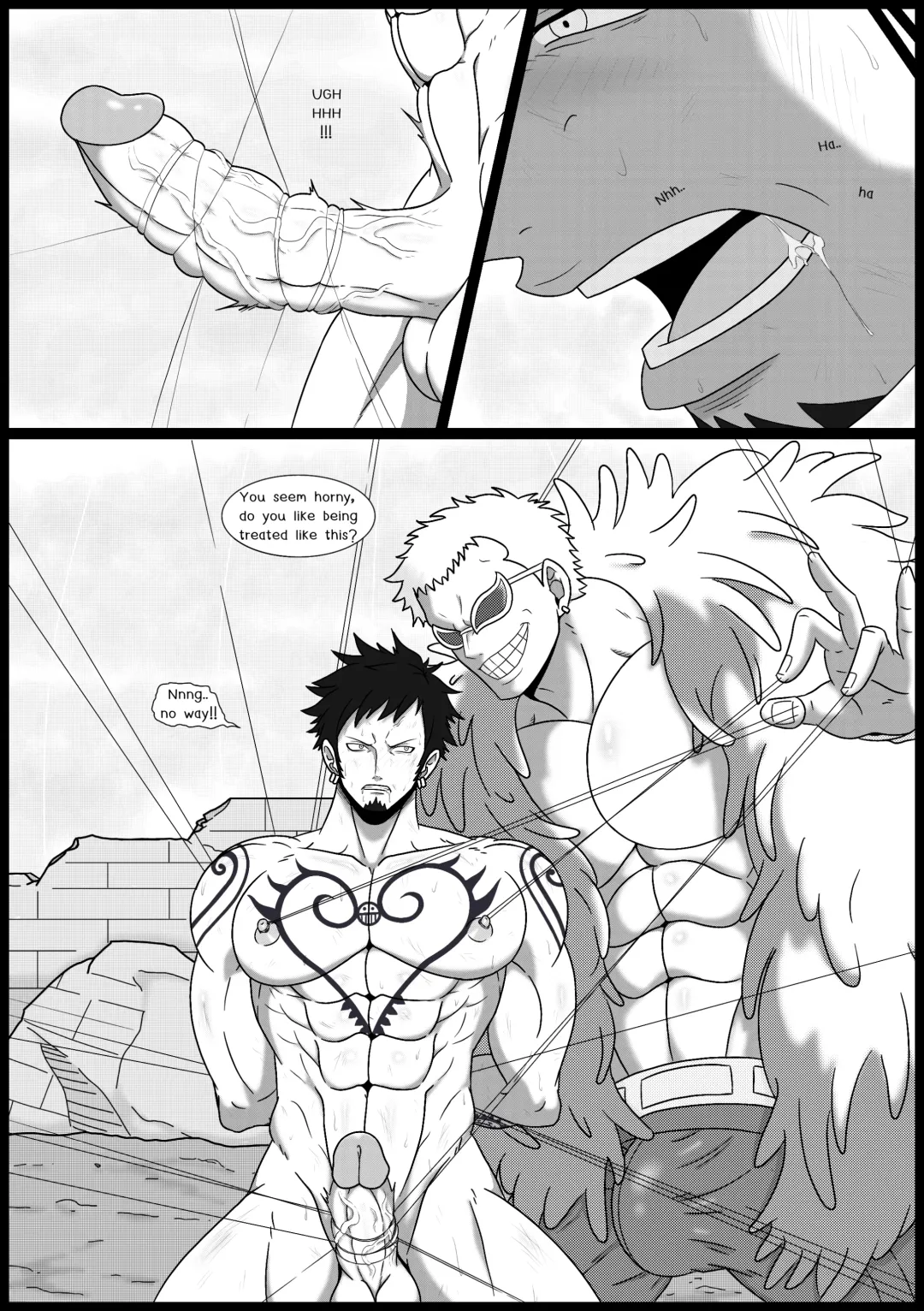 [White Moss] Law×Doflamingo Fhentai - Page 2