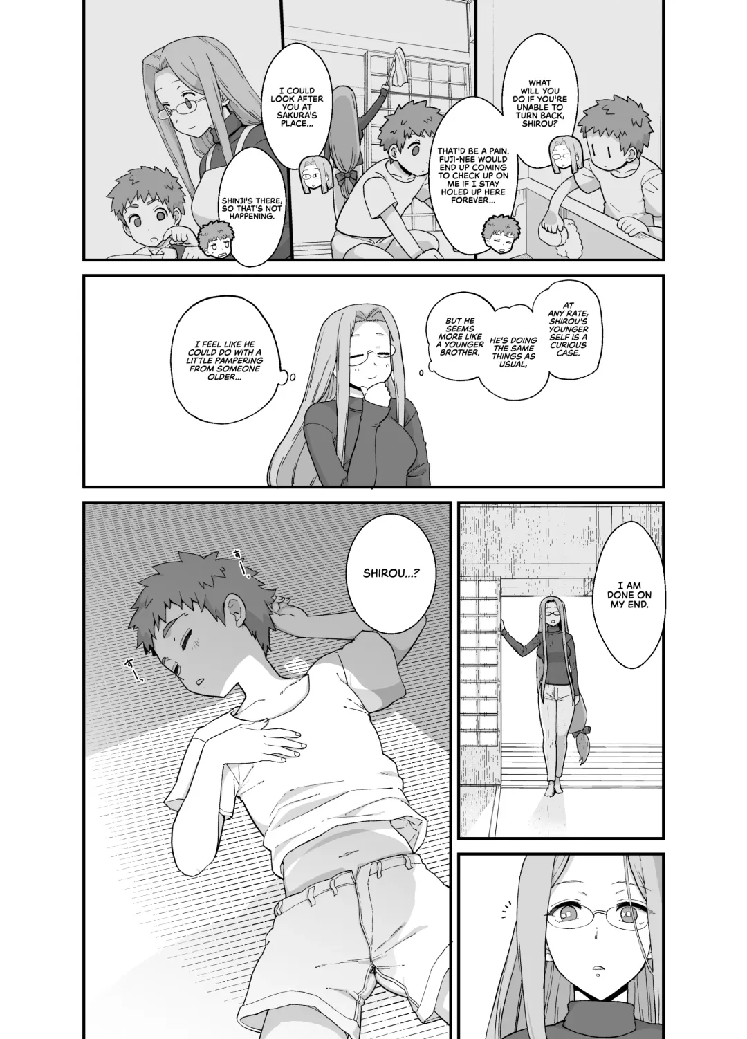 [Mo] Rider-san to Orusuban | Staying Home With Rider-san Fhentai.net - Page 6