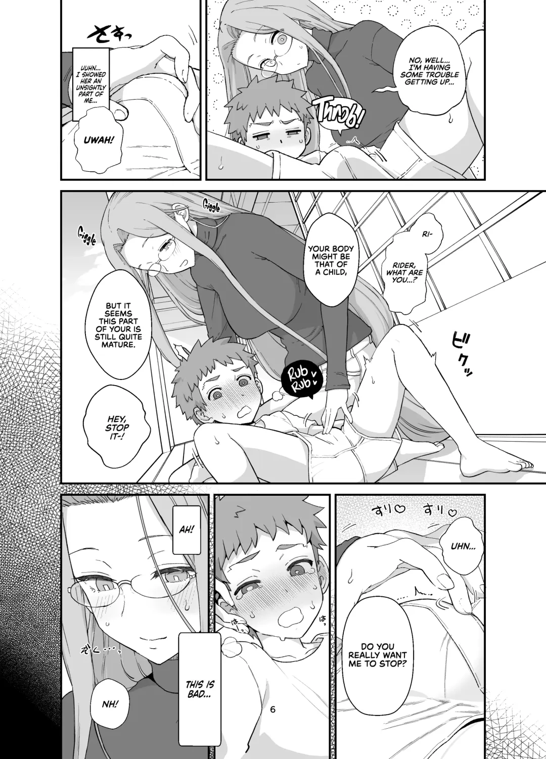 [Mo] Rider-san to Orusuban | Staying Home With Rider-san Fhentai.net - Page 8