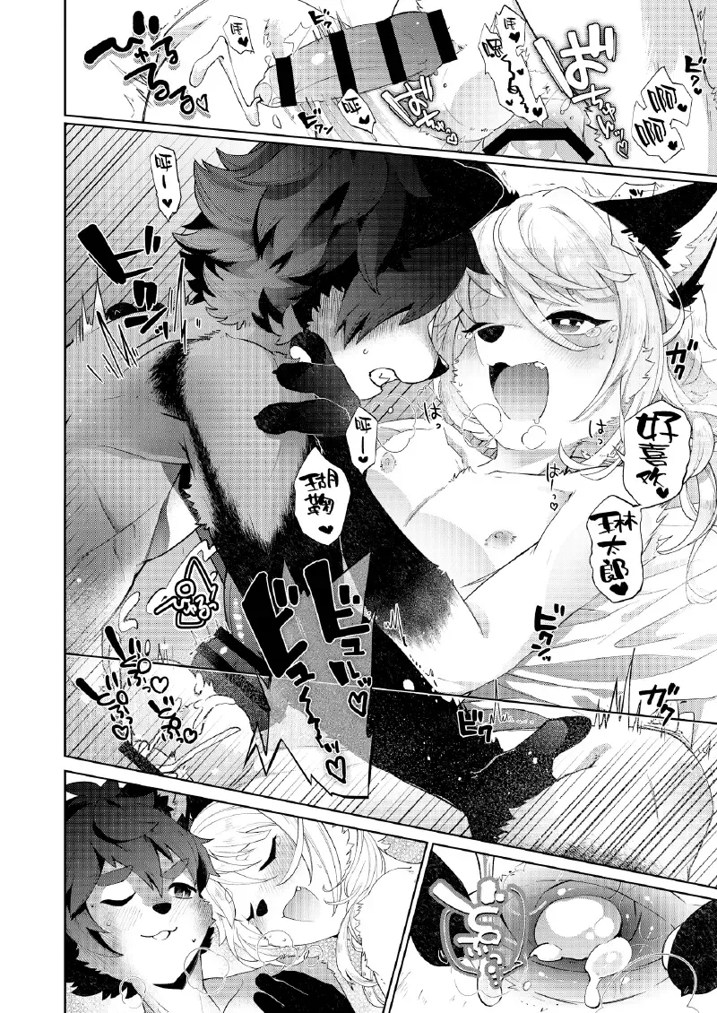 [Shiroi] Kori Muchuu Roku -Kitsune to Tanuki no Nouryou Sai- Fhentai.net - Page 17