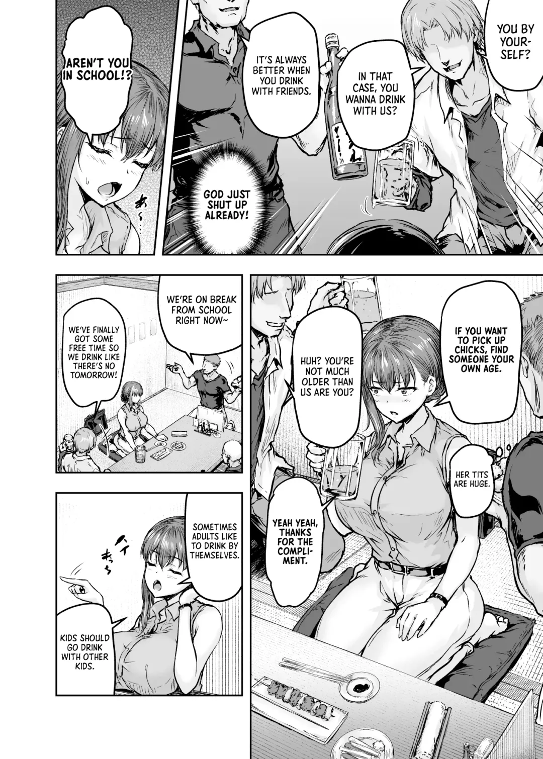 [Ohnaka Ito] Watashi... Kaerare Chaimashita. -AroThir OL ga Yarichin Daigakusei-tachi no Chinpo ni Dohamari suru made- Fhentai - Page 9