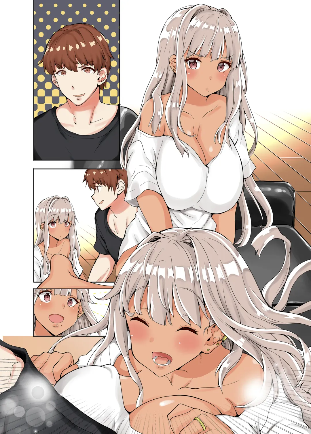 [Kaduchi] Inaka no Kuro Gal JK to Kekkon Shita Nichijou Fhentai - Page 34