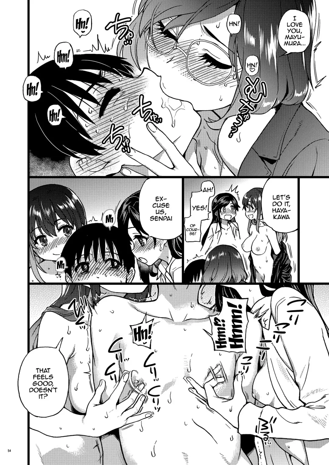 [Shiwasu No Okina] Watashi o Ecchi no Nakama ni Irete kudasai | Please Let Me Be a Part of your Sex Group Fhentai - Page 47