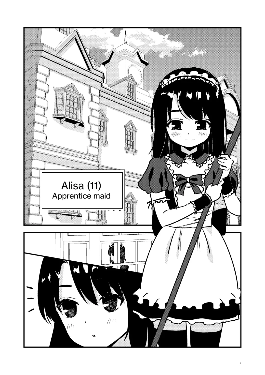 [Hirama] Maid Minarai wa Mita | The apprentice maid saw it Fhentai.net - Page 1