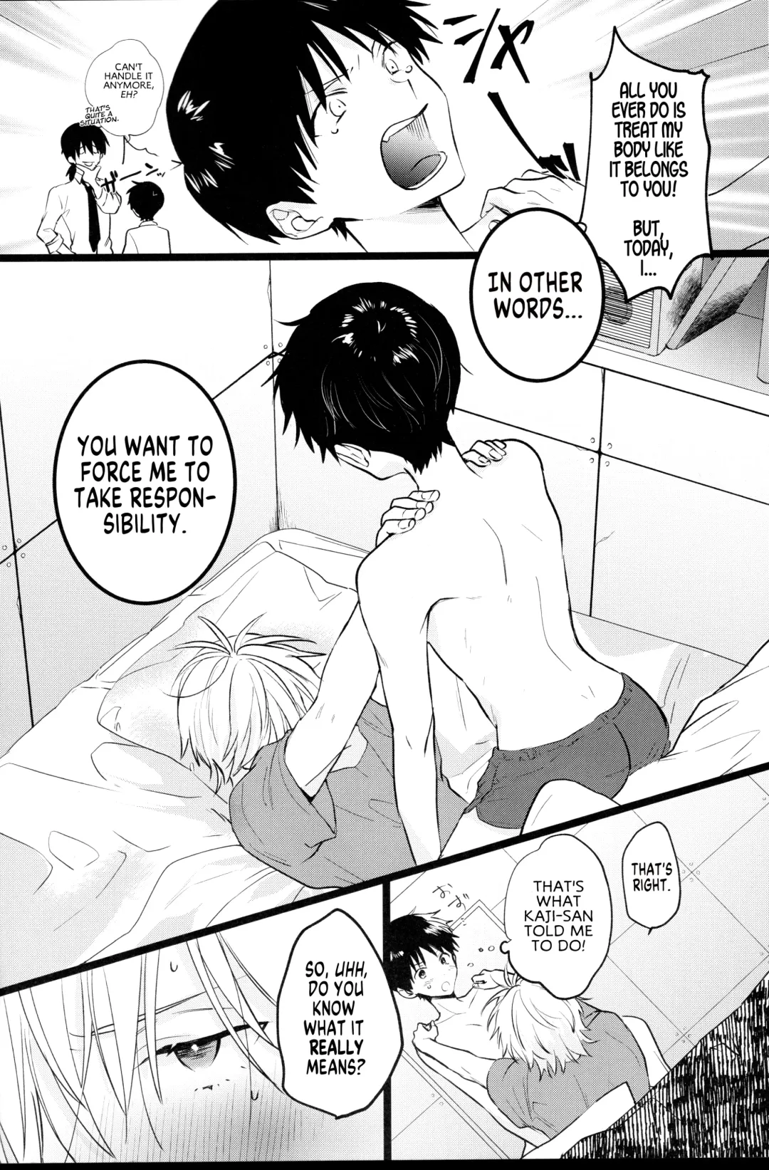 [Sakurai Tsubaki] Zenbu Kimi no Sei! | It's all Your Fault! Fhentai - Page 7