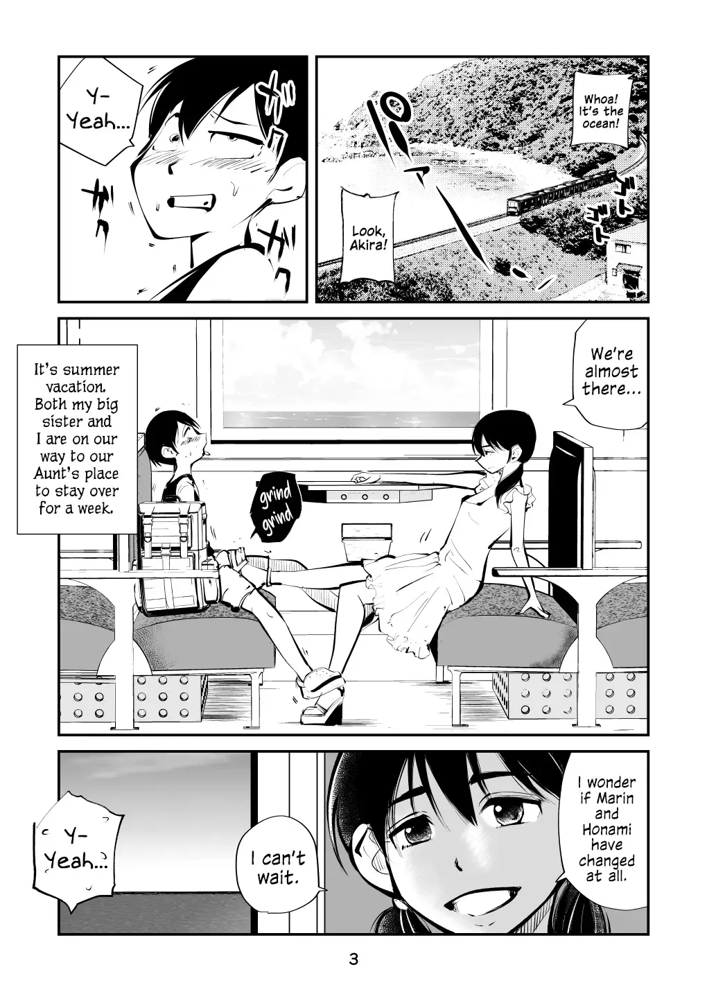 [Makunouchi] Denma Kyoudai & Juumai in Beach | Electric Massage Siblings & Cousins at the Beach Fhentai.net - Page 3