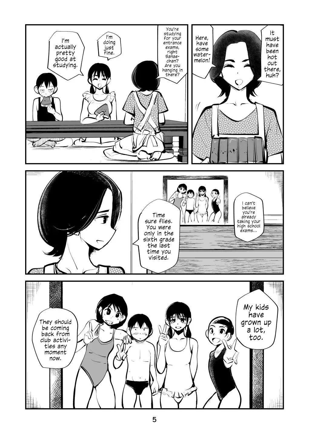 [Makunouchi] Denma Kyoudai & Juumai in Beach | Electric Massage Siblings & Cousins at the Beach Fhentai.net - Page 5