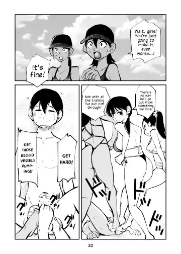 [Makunouchi] Denma Kyoudai & Juumai in Beach | Electric Massage Siblings & Cousins at the Beach Fhentai.net - Page 32