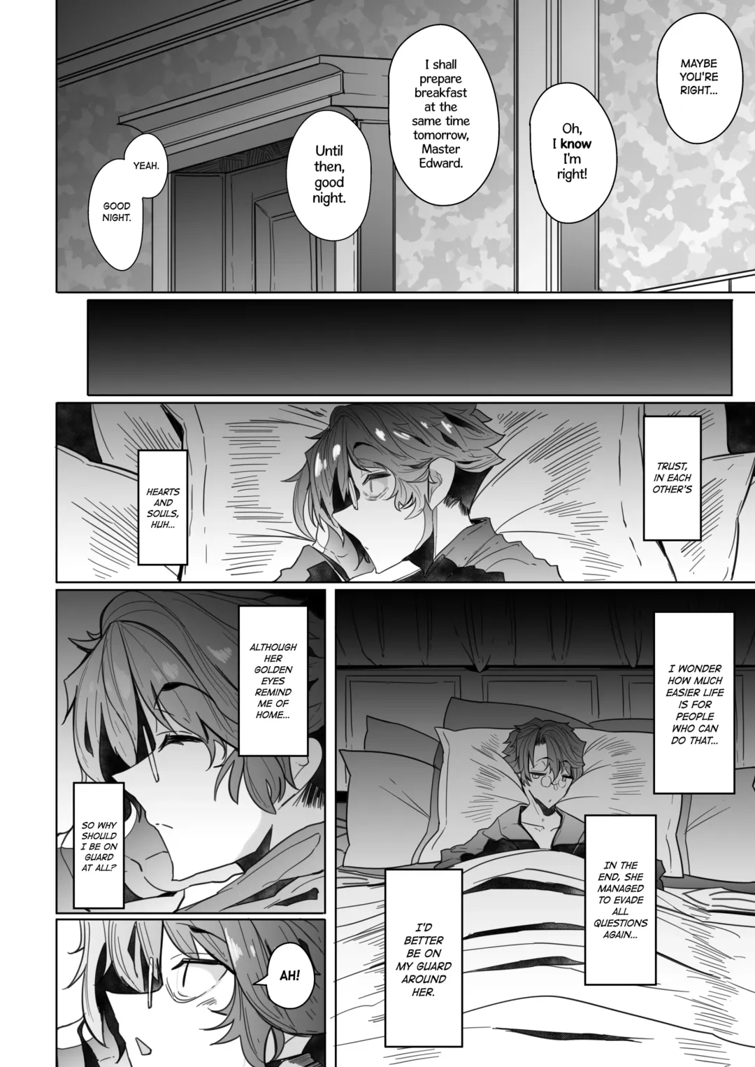 [Tsumetoro] Shinshi Tsuki Maid no Sophie-san Soushuuhen | Gentleman's Maid Sophie: Compilation 1 (decensored) Fhentai - Page 112