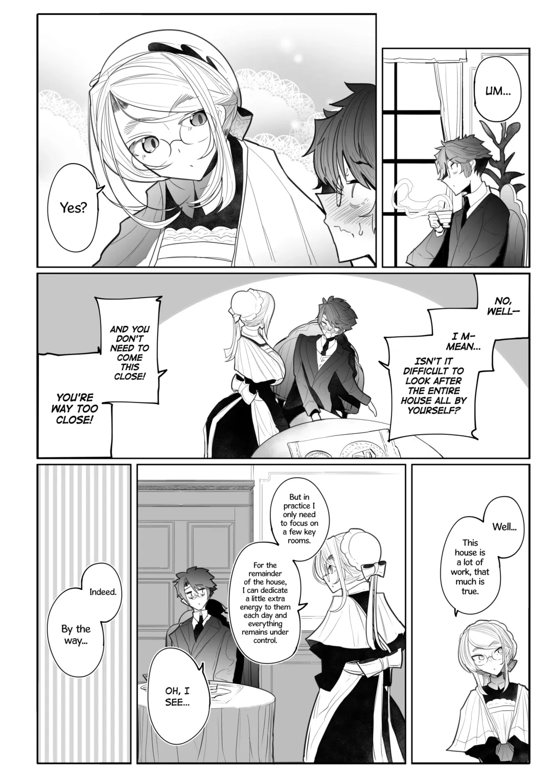 [Tsumetoro] Shinshi Tsuki Maid no Sophie-san Soushuuhen | Gentleman's Maid Sophie: Compilation 1 (decensored) Fhentai - Page 122