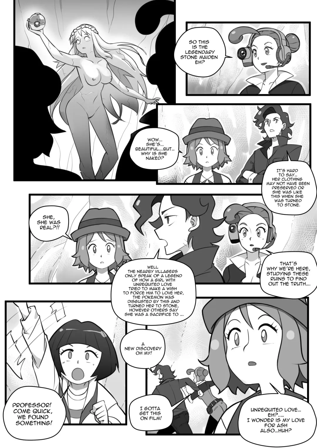 Serena: A Petrified Sacrifice though time! Fhentai.net - Page 1